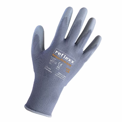 Immagine di Guanti spalmati in poliuretano grigio taglia S - paio