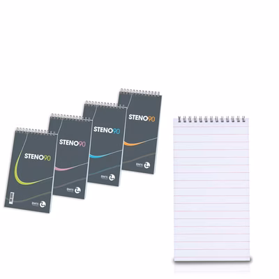 Immagine di Blocco stenografico BM STENO cm 13x23 ff 80