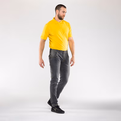Immagine di Jeans da lavoro SOTTOZERO RANCH elasticizzato colore grigio taglia XXXL
