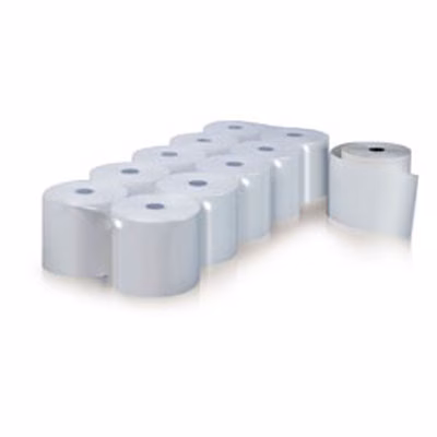 Immagine di Rotolo Elica in carta termica 55 g per POS mm 57x15 m anima 12 mm
