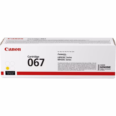 Immagine di Toner Laser CANON 067Y 5099C002 giallo 1250 copie