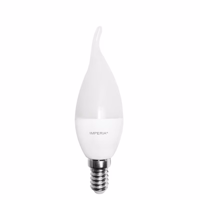 Immagine di Lampadina LED Colpodivento Opale E14 6W 6500K 510 Lumen luce fredda