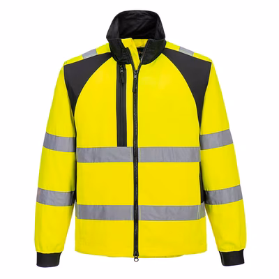 Immagine di Giacca da lavoro ad alta visibilità PORTWEST CD861 giallo/nero taglia M