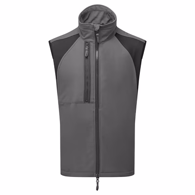 Immagine di Gilet softshell ecologico WX2 PORTWEST CD876 colore grigio taglia S