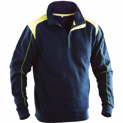 Immagine di Felpa ignifuga P&P LOYAL IGN17 564 colore blu/giallo taglia L