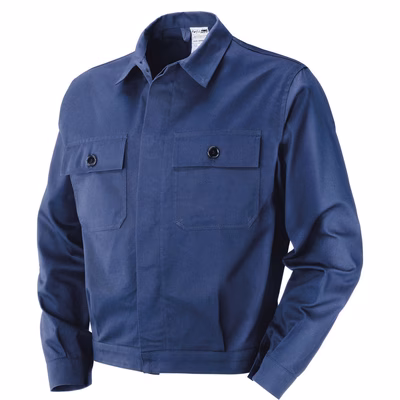 Immagine di Giubbino 100% cotone fustagno colore blu taglia 48
