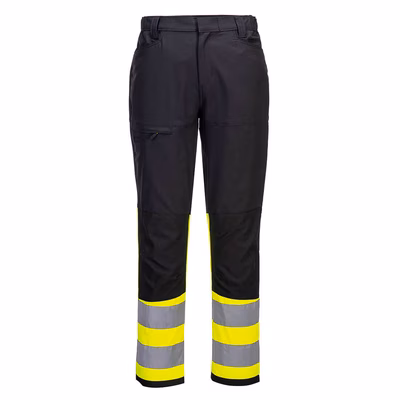 Immagine di Pantalone eco alta visibilità PORTWEST CD888 giallo/nero taglia 46