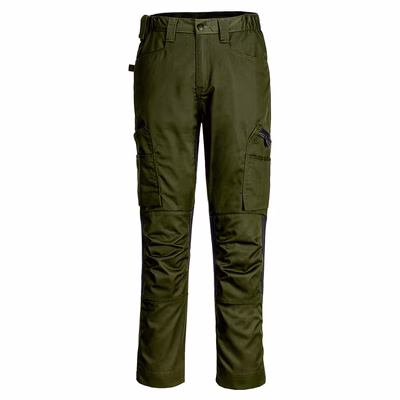 Immagine di Pantalone eco stretch WX2 PORTWEST CD881 colore verde taglia 56
