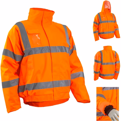 Immagine di Giubbotto alta visibilità COVERGUARD SOUKOU colore arancione taglia XXXXL