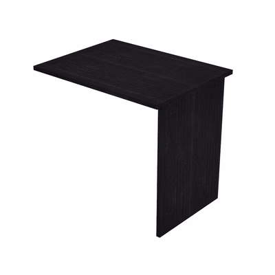 Immagine di Allungo fianco legno EASYSPACE cm 80x60x72 colore nero venato