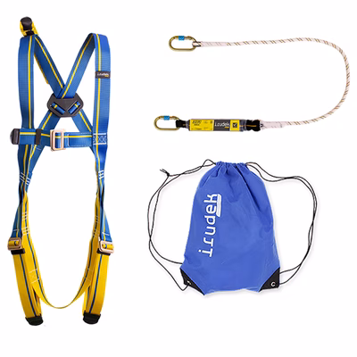 Immagine di Kit anticaduta IRUDEK ARALAR colore giallo/blu