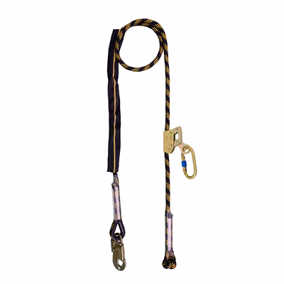 Immagine di Cordino di posizionamento semistatico IRUDEK 238 a due connettori colore giallo/nero