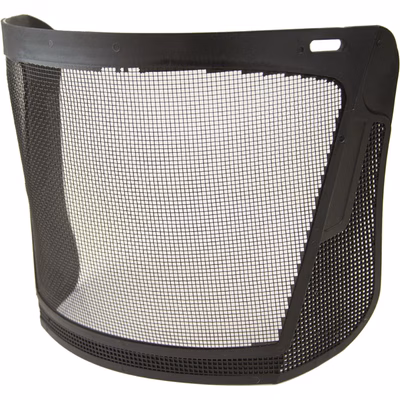Immagine di Visiera forestale a rete in nylon IRUDEK SAFE MESH colore nero