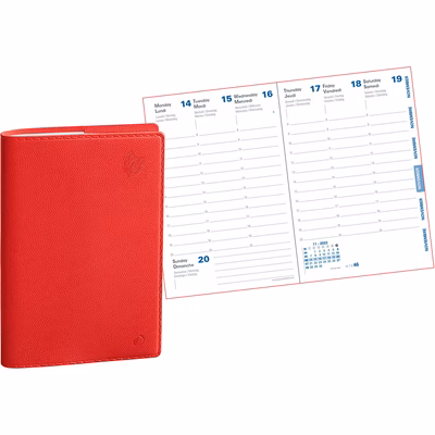 Immagine di Agenda Quo Vadis Equology Affari 10x15 rosso