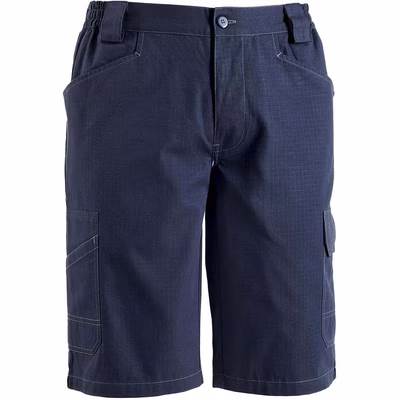 Immagine di Bermuda multitasche GLOBAL TRADING RIPSTOP cotone colore blu taglia S