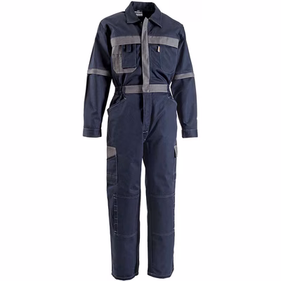 Immagine di Tuta intera GLOBAL TRADING GLOBO cotone colore blu taglia XXXL