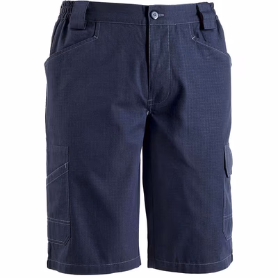 Immagine di Bermuda multitasche GLOBAL TRADING RIPSTOP cotone colore blu taglia XXXL