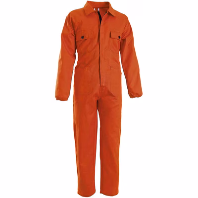 Immagine di Tuta da lavoro GLOBAL TRADING ORO COLOR cotone 100% colore arancio taglia L