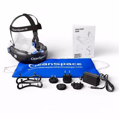 Immagine di Sistema elettroventilato CLEANSPACE HALO WORK KIT M KITCS3000WORK-M per la purificazione dell’aria