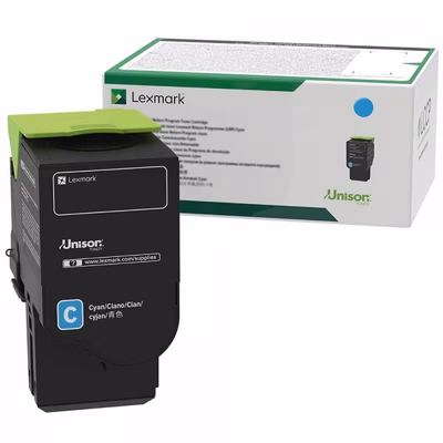 Immagine di Toner Laser LEXMARK 24B7549 ciano 11700 copie
