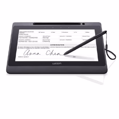 Immagine di Tavoletta grafica wacom dtu1141b-ch2 colore nero
