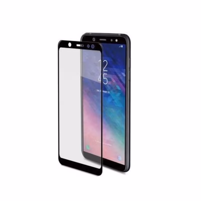 Immagine di Cover vetro temperato CELLY FULLGLASS - Samsung Galaxy A6 2018 FULLGLASS737BK