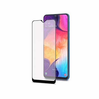 Immagine di Cover vetro temperato CELLY FULLGLASS - Samsung Galaxy A20e FULLGLASS832BK
