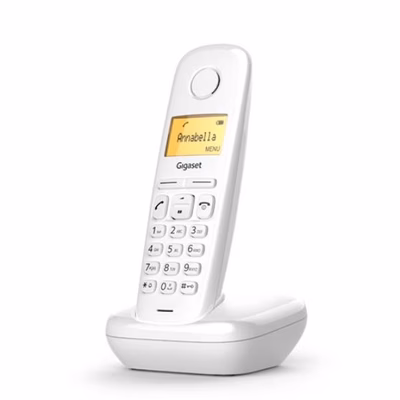Immagine di Telefono cordless digitale GIGASET CORDLESS A170 BIANCO S30852H2802K102