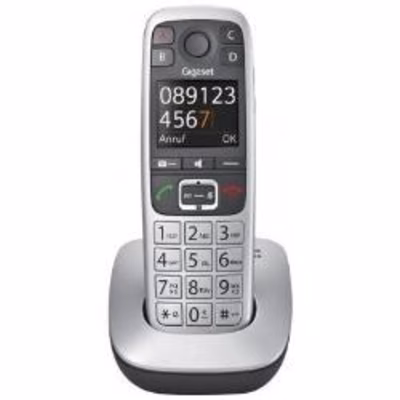 Immagine di Telefono cordless digitale GIGASET CORDLESS E560 ARGENTO S30852H2708K101