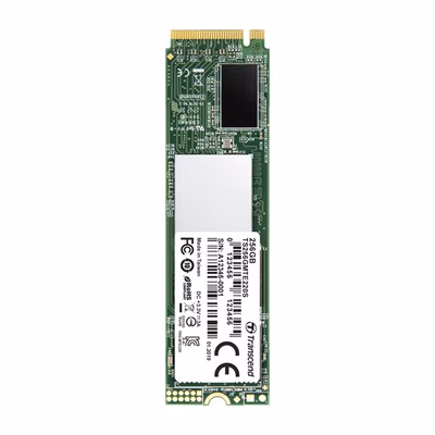 Immagine di Ssd interni 256GB pcie 3.0 x4 TRANSCEND TS256GMTE220S - SSD M.2 2280 da 256GB, PCIe Gen3x4 TS256GMT