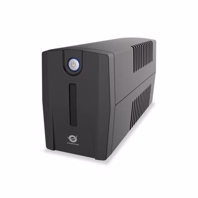 Immagine di Gruppo di continuità CONCEPTRONIC UPS 650VA 360W, Schuko x 2, HID USB, RJ45 In/Out, ZEUS01ES