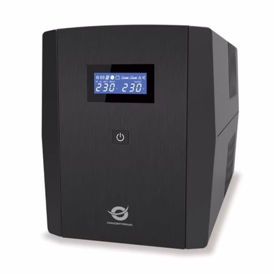 Immagine di Gruppo di continuità CONCEPTRONIC UPS 2200VA 1320W, IEC x 3, Schuko x 2, HID USB, AV ZEUS04EM