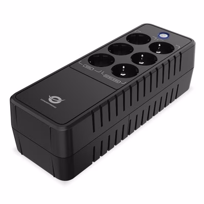 Immagine di Gruppo di continuità CONCEPTRONIC UPS per ufficio da 650VA 360W, batteria e protezio ZEUS05E