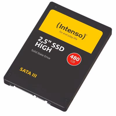 Immagine di Ssd interni 480 GB sata iii INTENSO SSD INTERNAL SATA III 480gb 3813450