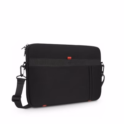 Immagine di Borsa a tracolla ultrabook e macbook da 13.3" poliestere nero RIVACASE Custodia Antishock per MacBoo