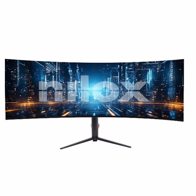 Immagine di Monitor 49 curvo ips dual qhd 65w