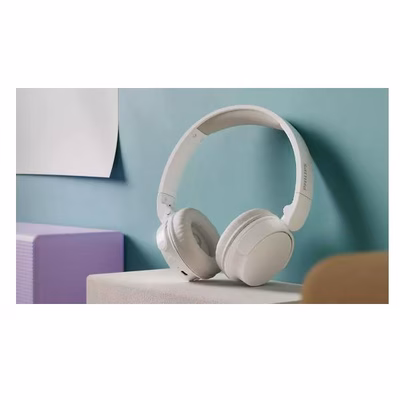 Immagine di Cuffie senza filo Bianco PHILIPS CUFFIA OVER-EAR WIRELESS WHITE TAH3209WT/00