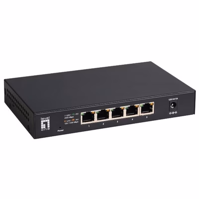 Immagine di Switch LEVEL ONE LEVELONE GEU-0525 - SWITCH 5-PORTE GIGABIT 2.5 UNM GEU-0525