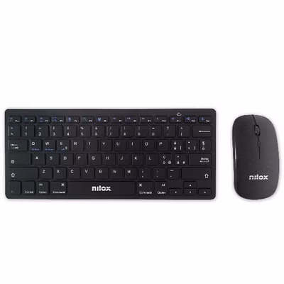 Immagine di NILOX NILOX TECH - Kit Tastiera Wireless + Mouse Wireles NXKMMB00001