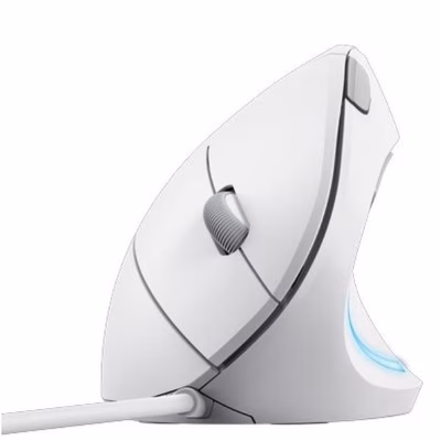 Immagine di TRUST MOUSE CABLATO ERGONOMICO VERTICALE - TRUST VERTO - 25133
