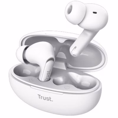Immagine di Auricolari senza filo si bluetooth Bianco TRUST YAVI BT AURICOLARI EARBUDS TRUE WIRELESS BLUETOOTH 2