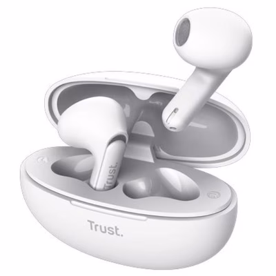 Immagine di Auricolari senza filo si bluetooth Bianco TRUST YAVI BT AURICOLARI EARPHONES TRUE WIRELESS BLUETOO 2