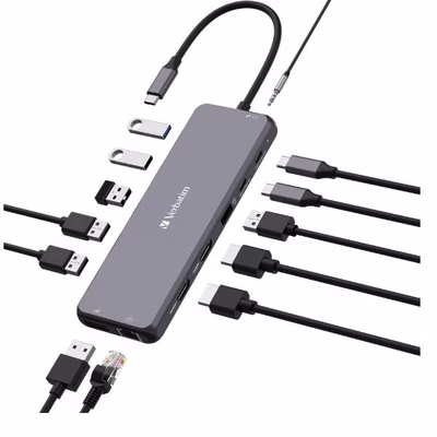 Immagine di USB c multip.13 in 1 HDMI 8k pd 85w
