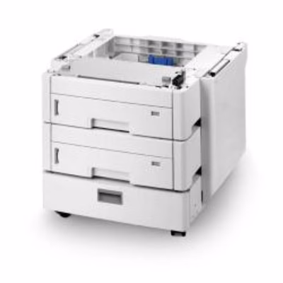 Immagine di 2 cassetti carta a3, b4, a4, a5, b5 + mobiletto OKI 44020503