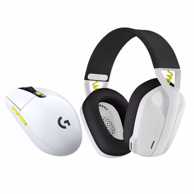 Immagine di LOGITECH WIRELESS GAMING COMBO-WHITE 981-001230