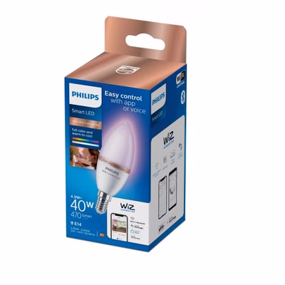 Immagine di Smart color candela smerigliata 40w