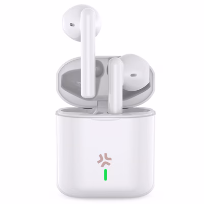 Immagine di Auricolari wireless si USB-C Bianco CELLY PULSESOUND - True wireless Earphones PULSESOUNDWH