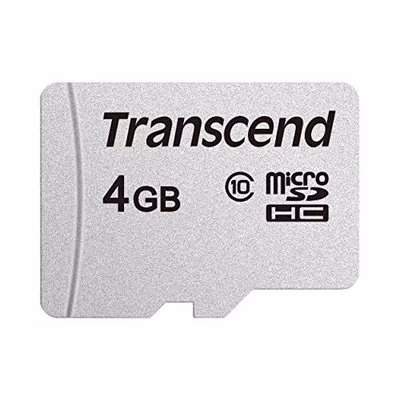 Immagine di Memory Card micro sd hc 4GB TRANSCEND TS4GUSD300S - microSD da 4GB, Classe 10 TS4GUSD300S