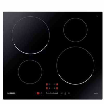 Immagine di Piano cottura induzione vetro nero SAMSUNG NZ64T3707AK