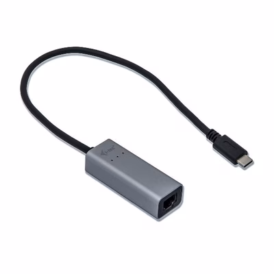 Immagine di Adattatore di rete I-TEC Adattatore USB-C M a RJ45 F Ethernet C31METALGLAN